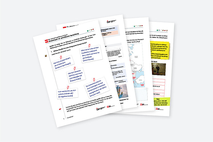 Cover verschiedene Schwerpunktmaterialien Cover verschiedene Schwerpunktmaterialien