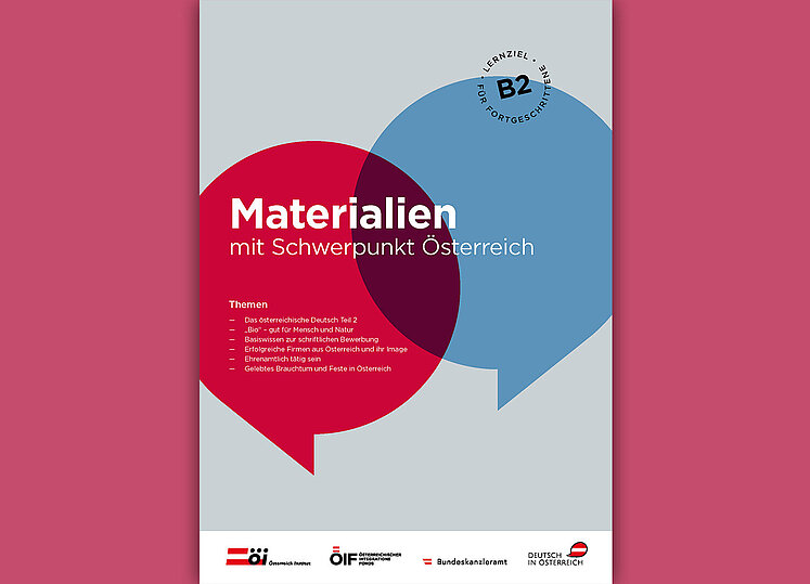 Cover Materialien mit Schwerpunkt Österreich B2 Cover Materialien mit Schwerpunkt Österreich B2