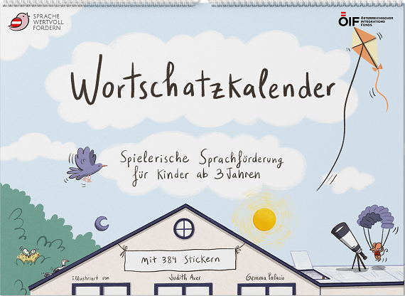 Cover zum Wortschatzkalender. Cover zum Wortschatzkalender